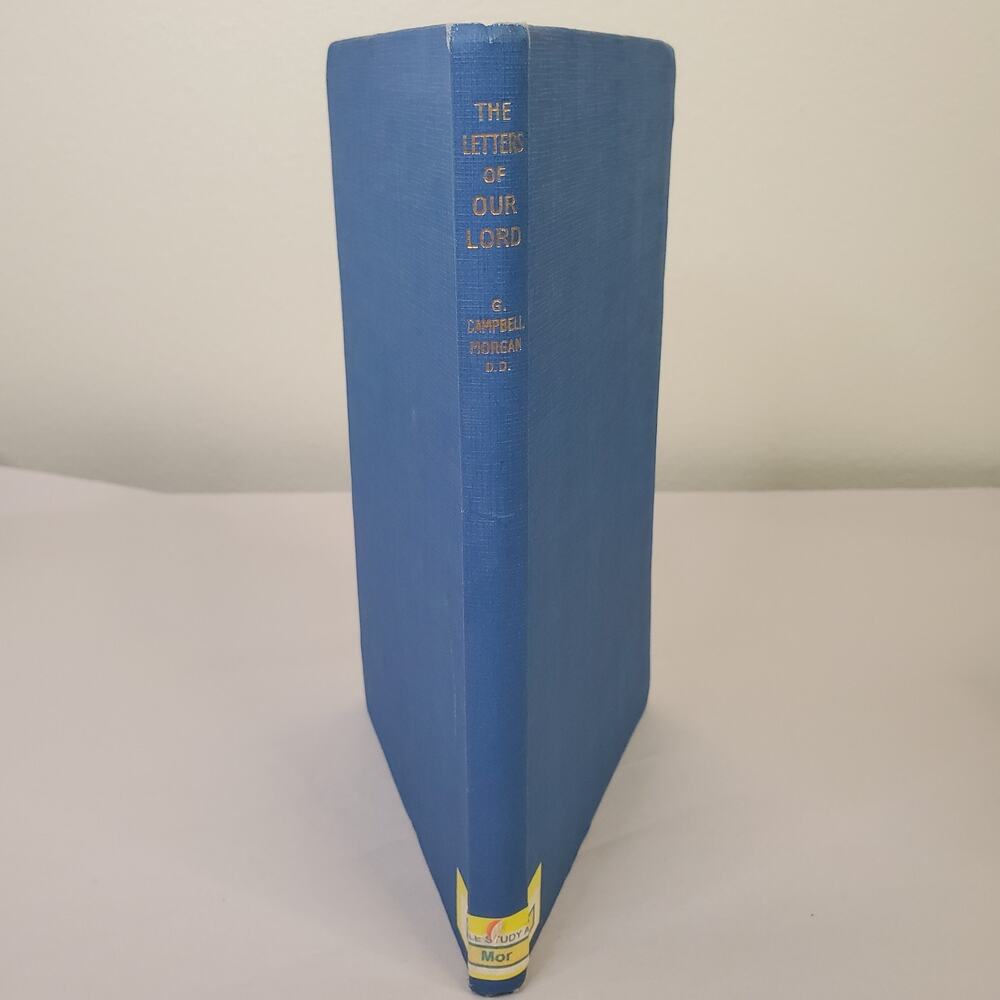 Letters Of Our Lord Revelation Bible Commentary (G. CAMPBELL MORGAN) Ex Library